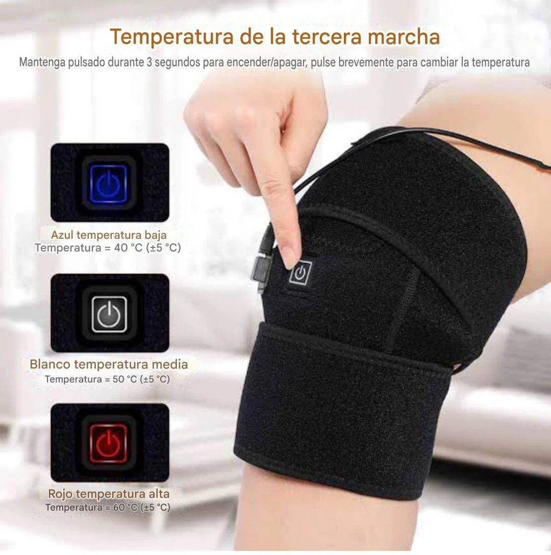 *Rodillera térmica, alivio para el dolor de rodilla en minutos*