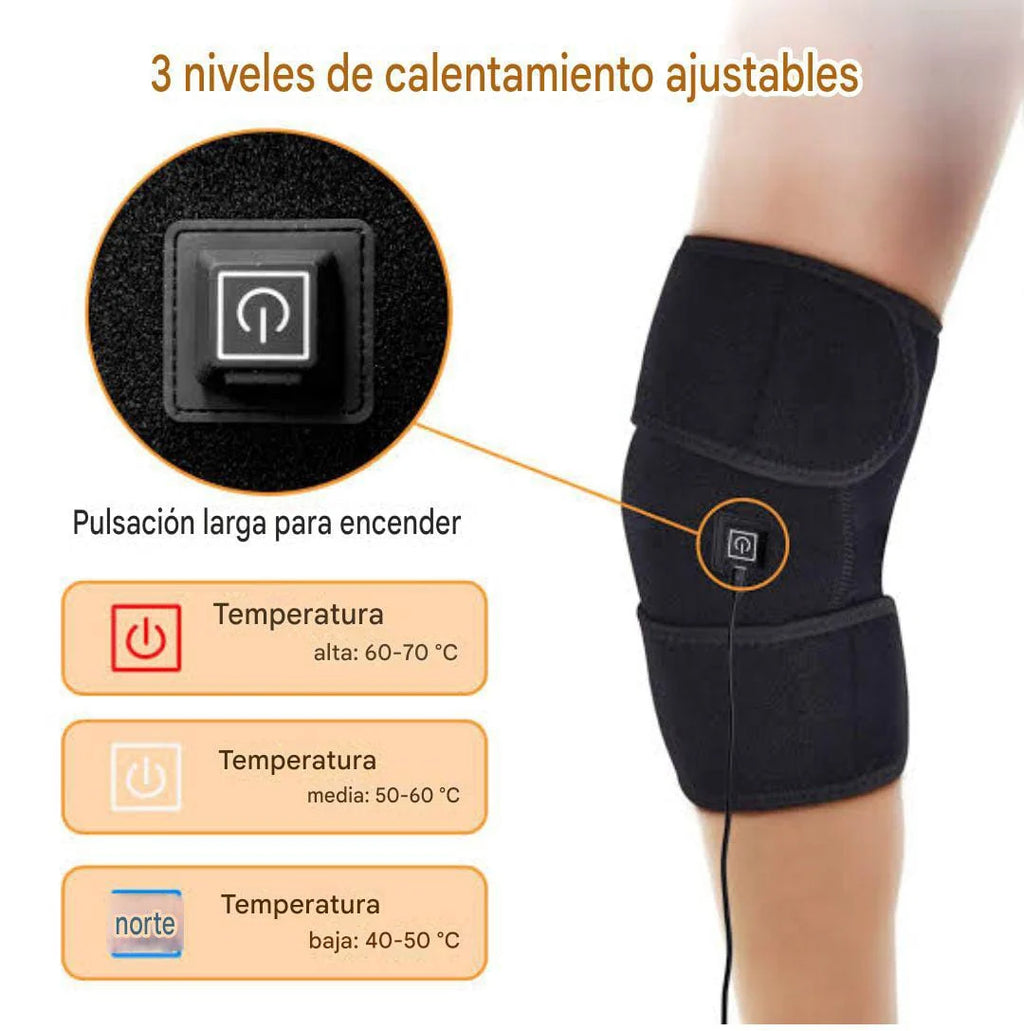*Rodillera térmica, alivio para el dolor de rodilla en minutos*